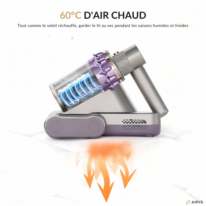 Stérilisateur Anti-Acariens avec Aspiration et UV | Airys
